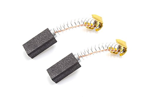 vhbw 2x Kohle-Bürste, Motorkohle, Schleifkohle 6mm x 8mm x 18mm kompatibel mit Hitachi, Makita, Milwaukee, Panasonic, Ryobi, Stihl Elektrowerkzeug von vhbw