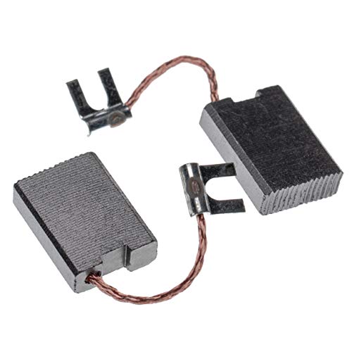 vhbw 2x Kohlebürste, Motorkohle, Schleifkohle 6,3 x 15 x 22mm kompatibel mit Bosch PWS 1800 (0 603 257 048), PWS 1800 (0 603 257 803) Elektrowerkzeug von vhbw