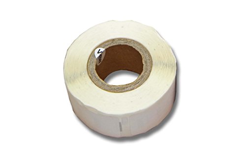 vhbw Etiketten-Rolle 12mm x 50mm (220 Etiketten) Ersatz für Dymo 99017 für Etiketten-Drucker von vhbw