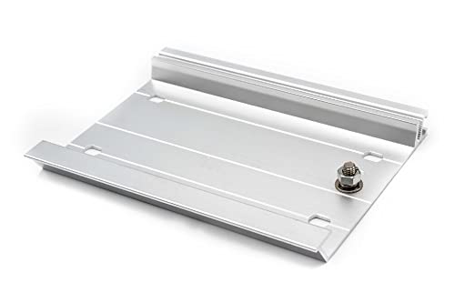 vhbw Profilschiene kompatibel mit Siemens Simatic S7-300 Automatisierungssysteme - Aluminium, 160 x 123 x 16 mm, Silber von vhbw