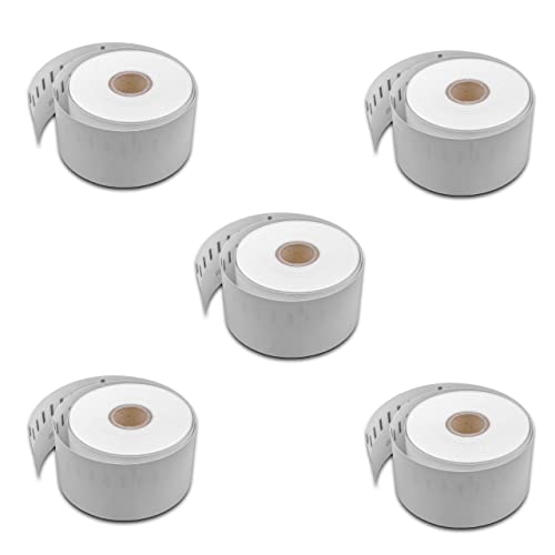 vhbw Set 5x Etiketten-Rolle 51mm x 89mm Ersatz für Dymo S0929100 für Etiketten-Drucker von vhbw