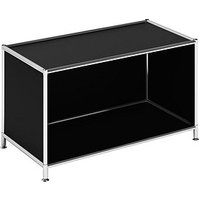 viasit Aktenregal System4 schwarz 77,9 x 40,4 x 43,2 cm von viasit