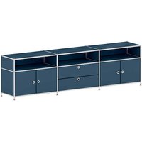 viasit Sideboard System4, 496621 violettblau 227,9 x 40,4 x 62,0 cm von viasit