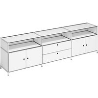 viasit Sideboard System4, 496620 weiß 227,9 x 40,4 x 62,0 cm von viasit