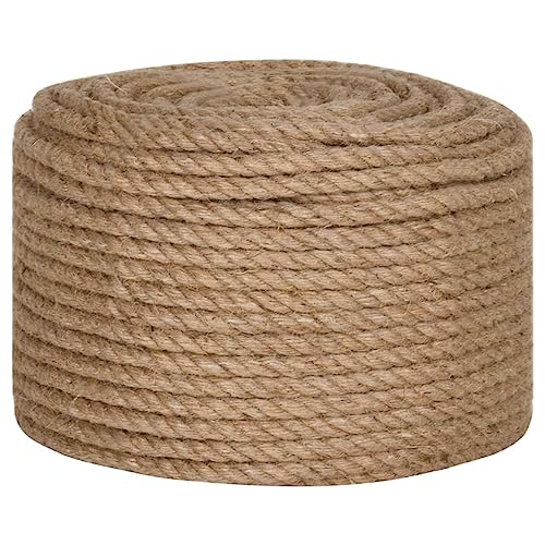 vidaXL Juteseil 100% Jute 14mm 250m Tau Seil Hanfseil Tauwerk Hanf Naturhanf von vidaXL