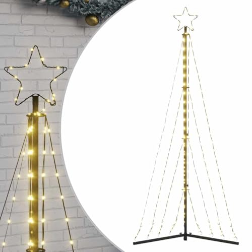 vidaXL Weihnachtsbaum-Beleuchtung 339 LEDs Warmweiß 187 cm von vidaXL