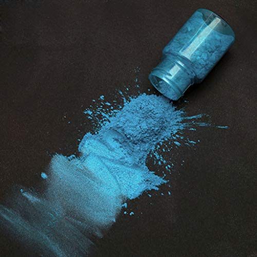 vsilay 10 Farben Meeresblau Pulver Farbwechsel Glimmerpulver für Epoxidharz Pigmentfarbe Perle Pigment Pulver für Kunst Handwerk Nägel von vsilay