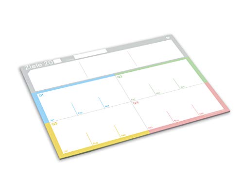 weekview | ZielePad A4 Block von weekview