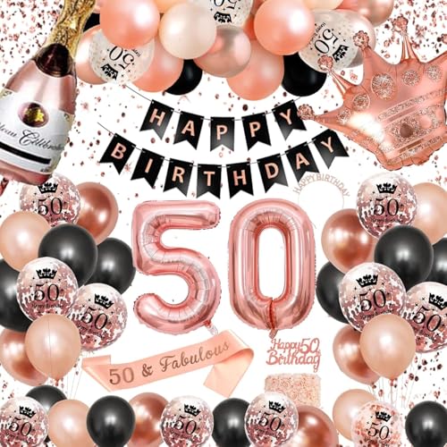 50th Birthday Decorations for Women Birthday Party Decorations von weeyin