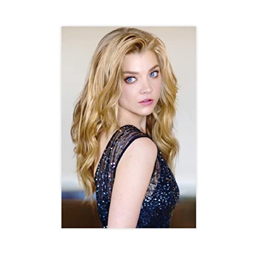 Schauspieler Natalie Dormer 36 Leinwandposter Wandkunst Dekor Druck Bild Gemälde für Wohnzimmer Schlafzimmer Dekoration ungerahmt: 60 x 90 cm von weqwe