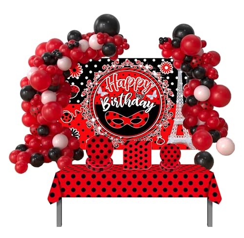 Gebutstag Luftballons Ladygirl Dekoration Ladygirl Partygeschirr Fotografie Foto Geburtstag Party Supplies Set für Kinder Gebutstag Deko von whdiduo