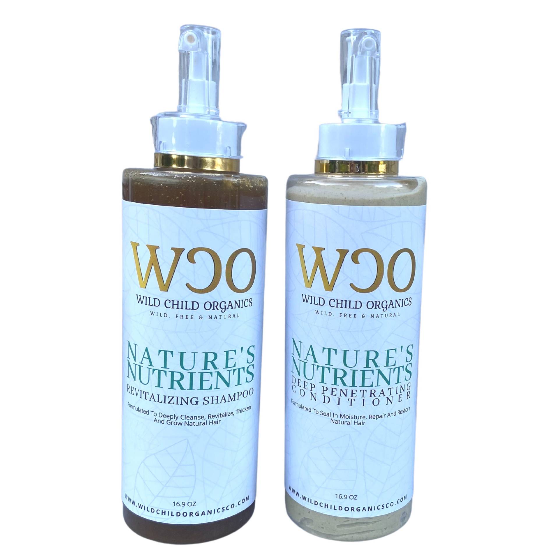 Nature Es Nutrients Duo, Shampoo Und Conditioner Set von wildchildorganicsUS