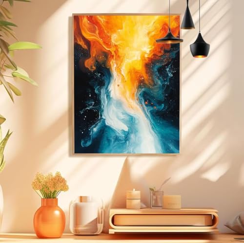 Malen Nach Zahlen Erwachsene abstrakt Paint by Numbers Kunst Malen Nach Zahlen Groß 100x150cm Ohne Rahmen, Ölgemälde Set mit 3 Pinsel und Acrylfarben für Deko Aesthetic, Geschenke für Frauen,Model 196 Malen Nach Zahlen Erwachsene abstrakt Paint by Numbers Kunst Malen Nach Zahlen Groß 100x150cm Ohne Rahmen, Ölgemälde Set mit 3 Pinsel und Acrylfarben für Deko Aesthetic, Geschenke für Frauen,Model 196 von wionheng