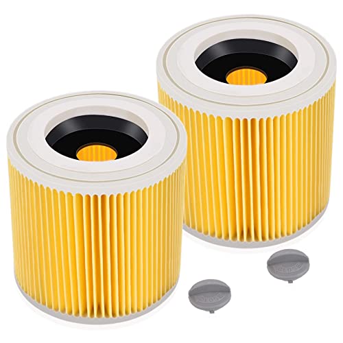 wisspair Kartuschenfilter für WD3 Premium WD2 WD3 WD3P WD3 MV2 MV3 Ersatzfilter für Staubsauger von wisspair