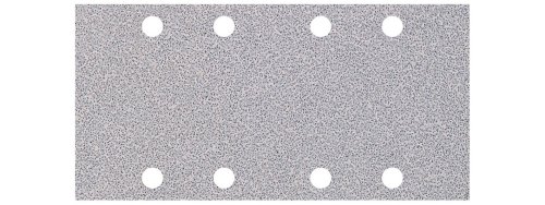 wolfcraft 10 Haft-Schleifstreifen für Farbe und Lack 93 x 185 mm I 1120000 I Körnung 40 I Hohe Standzeit I Lochung für Staubabsaugung I Klettgewebe von wolfcraft