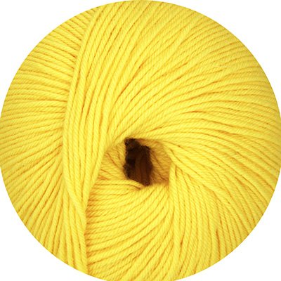 Linie 12 Street uni von Online Garne,4-fach Sockenwolle, 50 g 75% Schurwolle (Merino extrafein) 25% Polyamid, 210 m LL, superweich, 3 Maschenmarkierer zu jeder Bestellung (003 zartgelb) von wolldealer 24