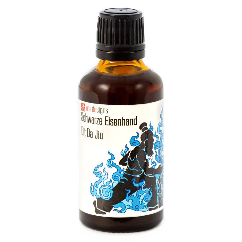 Schwarze Eisenhand Dit Da Jiu - 50Ml Flasche Mit Tröpfchenaufsatz Iron Palm Steelhand Konditionierung Kung Fu von wudesignscom