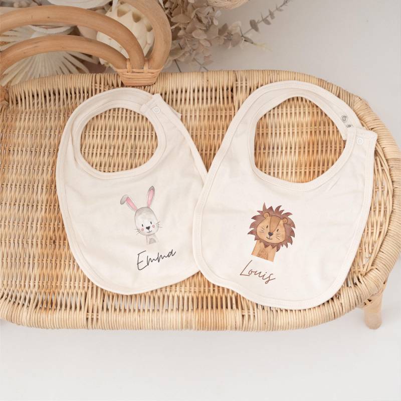 Lätzchen Personalisiert, Mit Namen, Baby Bib, Babygeschenke Geburt, Latz Für Babys, Name Baby von wunderwunsch