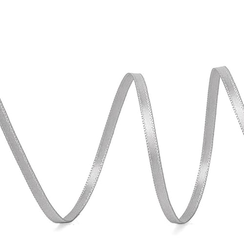 3 mm breites Geschenkband, doppelseitig, zum Verpacken von Haarspangen, Schleifen, Hochzeitsdekoration, 50 m 3 mm breites Geschenkband, doppelseitig, zum Verpacken von Haarspangen, Schleifen, Hochzeitsdekoration, 50 m von xbiez