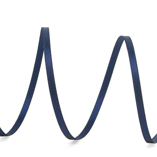 3 mm breites Geschenkband, doppelseitig, zum Verpacken von Haarspangen, Schleifen, Hochzeitsdekoration, 50 m 3 mm breites Geschenkband, doppelseitig, zum Verpacken von Haarspangen, Schleifen, Hochzeitsdekoration, 50 m von xbiez