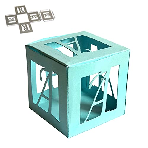 3D-Box Metall-Stanzformen für Scrapbooking, Alben, Papierkarten, Bastelarbeiten von xbiez