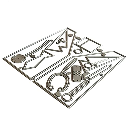 Arzt Kleidung Metall Stanzformen Schablone DIY Scrapbooking Album Papier Karte Vorlage Form Prägung Handwerk Dekoration Prägeform von xbiez
