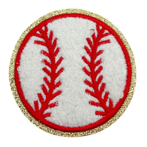 Baseball-Aufnäher zum Aufbügeln, bestickt, zum Aufbügeln, für Kleidung, Jacken Baseball-Aufnäher zum Aufbügeln, bestickt, zum Aufbügeln, für Kleidung, Jacken von xbiez