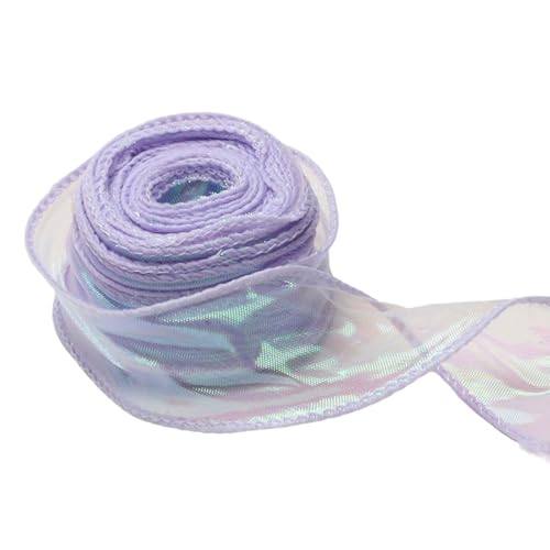 Organzaband, durchsichtig, für Blumensträuße, Verpackung, Schleifen, Kranz, Hochzeitsdeko, 9 m Organzaband, durchsichtig, für Blumensträuße, Verpackung, Schleifen, Kranz, Hochzeitsdeko, 9 m von xbiez