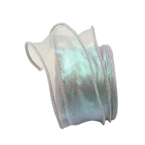 Organzaband, durchsichtig, für Blumensträuße, Verpackung, Schleifen, Kranz, Hochzeitsdeko, 9 m Organzaband, durchsichtig, für Blumensträuße, Verpackung, Schleifen, Kranz, Hochzeitsdeko, 9 m von xbiez