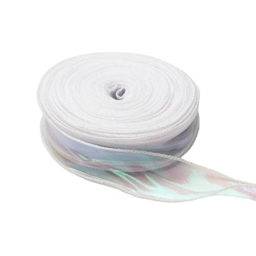 Organzaband, durchsichtig, für Blumensträuße, Verpackung, Schleifen, Kranz, Hochzeitsdeko, 9 m Organzaband, durchsichtig, für Blumensträuße, Verpackung, Schleifen, Kranz, Hochzeitsdeko, 9 m von xbiez
