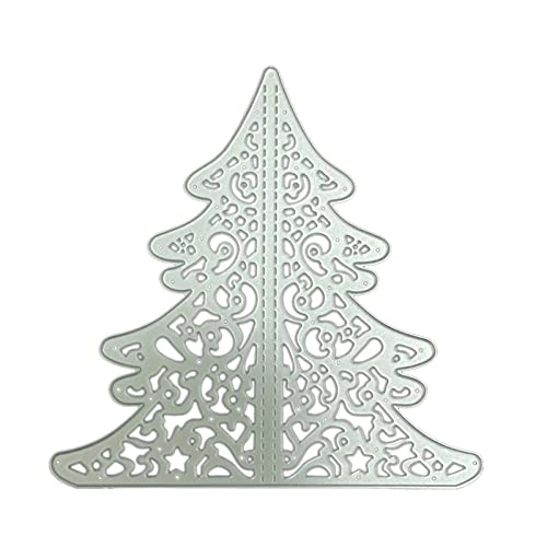 Weihnachtsbaum-Stanzform aus Karbonstahl für Geburtstagskarten, Scrapbooking, Album, Weihnachtsgeschenkpapier von xbiez
