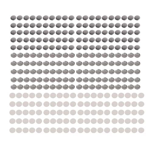100 Sets leere Lieferung runde Anstecknadel-Set Mehrzweck-innovatives Metallknopf-Abzeichen-Set für Heimwerker (58MM) von xctopest