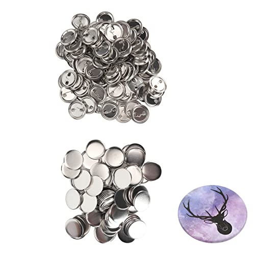 Smoothing Button Pin, Pins Slider For Button Maker Iron Practical Make Button Secure Handicraft, Button Maker Supplies Suitable For All Kinds Of Buttons (37MM) von xctopest