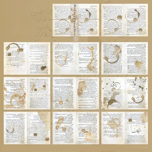 Vintage-Scrapbooking-Papier, dekorative Scrapbook-Notizblöcke, leichtes Papier, praktisch, sicher, dickes Papier, vielseitig einsetzbar, charmantes dekoratives Bastelpapier, (xctopestrF9-12) von xctopest
