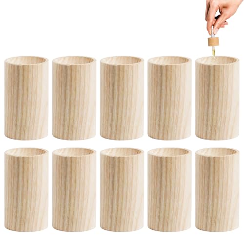 10 Stück Diffuser ätherische öle,Diffusor für ätherische öle,Raumduft Holz Oil,Duftlampe Rituals,Duftstäbchen öl,Aroma Duftöl Parfum,Zirbenwürfel Klein Hölzerner Mit Fireplace,Kamin Lampe Nachfüller von xianshi