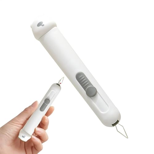 Nadeleinfädler Nahttrenner, Einfädelhilfe Für Nähnadeln Nähnadeln Einfädler Nahttrennwerkzeug Needle Threader Seam Ripper Für Frauen, Großmutter, Mama 12,7×2,3 Cm von xowwyue