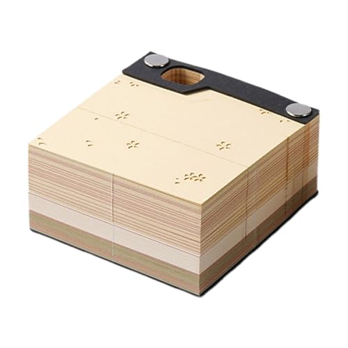 xowwyue 3D-Kalender,3D Notizblock Kalender | Klassischer Gravur Planer Multifunktions-Notizblock für Homeoffice, Klassenraum & Schreibtisch xowwyue 3D-Kalender,3D Notizblock Kalender | Klassischer Gravur Planer Multifunktions-Notizblock für Homeoffice, Klassenraum & Schreibtisch von xowwyue