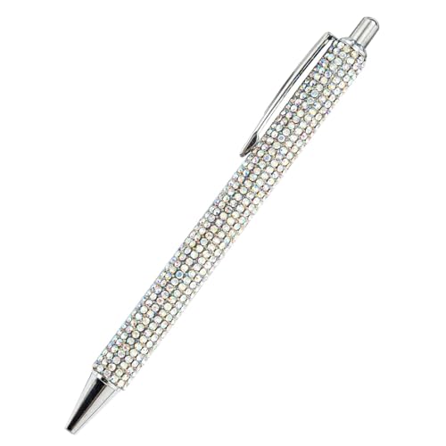 yakermur Bling Pen Strass Stift Diamant Tintenstifte Kristall Glitzerstift Glitzernde Kugelschreiber Glitzer Metall Kugelschreiber, Einziehbare Kugelschreiber, Kugelschreiber von yakermur