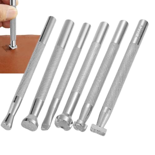 yakermur Lederstempel | Lederprägewerkzeug Set - 6-Teilige Schablonen Für Lederverarbeitung Und Sattelherstellung Für Anwender yakermur Lederstempel | Lederprägewerkzeug Set - 6-Teilige Schablonen Für Lederverarbeitung Und Sattelherstellung Für Anwender von yakermur