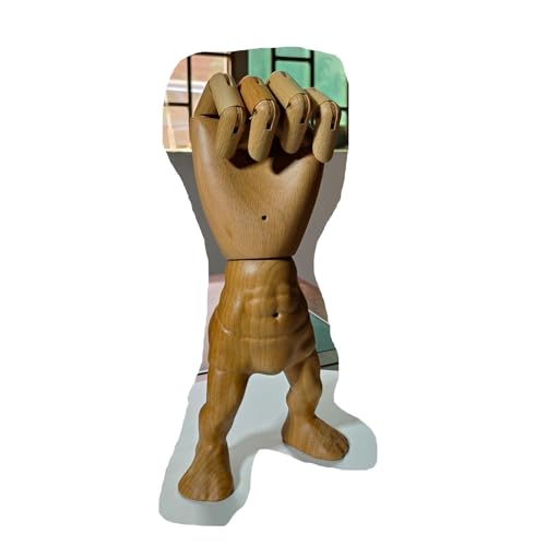 Handmodell, Holzhand für Nägel, Zeichnen von Holzhand, Holzpuppe, Holzhand, Handmodell zum Zeichnen, männlich_R mit Unterkörper von yangjietf