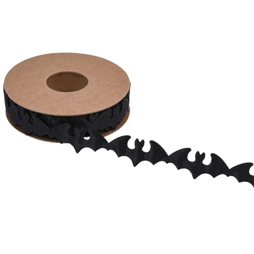 Basteln Halloween Themenband Polyester mit verschiedenen Mustern Spulen zum Basteln und Dekorieren von Zubehör Basteln Halloween Themenband Polyester mit verschiedenen Mustern Spulen zum Basteln und Dekorieren von Zubehör von yanwuwa