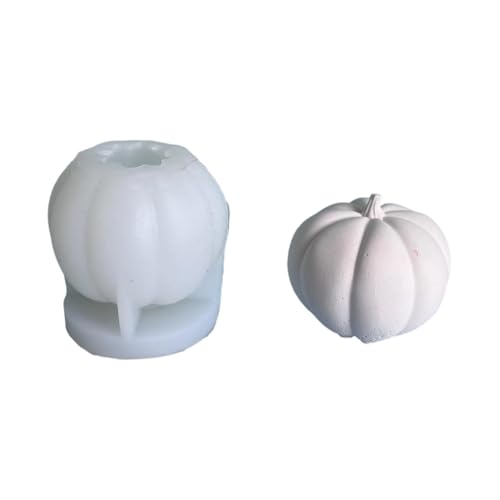 Kürbis-Kerzen-Bastelform, Silikonform für einzigartige, handgefertigte Epoxidharz, Desktop-Dekoration, Form Kürbis-Kerzen-Bastelform, Silikonform für einzigartige, handgefertigte Epoxidharz, Desktop-Dekoration, Form von yanwuwa