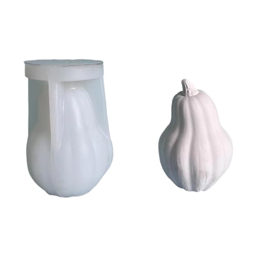 Kürbis-Kerzen-Bastelform, Silikonform für einzigartige, handgefertigte Epoxidharz, Desktop-Dekoration, Form Kürbis-Kerzen-Bastelform, Silikonform für einzigartige, handgefertigte Epoxidharz, Desktop-Dekoration, Form von yanwuwa