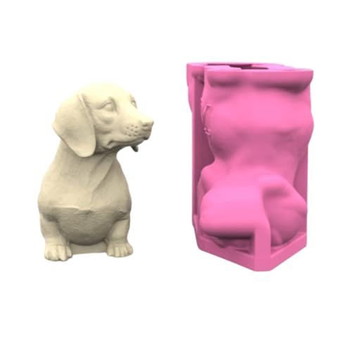 Mehrzweck-Silikonform Hundeform für Blumentöpfe Epoxidharz Vase Pflanzgefäß und Stifthalter Basteln Mehrzweck-Silikonform Hundeform für Blumentöpfe Epoxidharz Vase Pflanzgefäß und Stifthalter Basteln von yanwuwa
