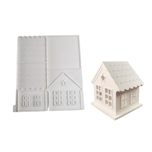 Modisches Haus, stabiles Silikon-Schlüsselanhänger-Set, Bastelbedarf, Epoxidharz, Buchstaben-Anhänger zum Personalisieren von Schmuck Modisches Haus, stabiles Silikon-Schlüsselanhänger-Set, Bastelbedarf, Epoxidharz, Buchstaben-Anhänger zum Personalisieren von Schmuck von yanwuwa