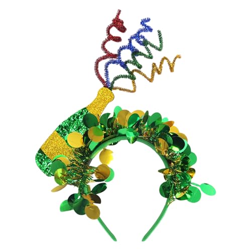 yanwuwa Buntes grünes Party-Stirnband, ideal zum Feiern des Patrick's Days, Dekoration für Festivals und Partyzubehör yanwuwa Buntes grünes Party-Stirnband, ideal zum Feiern des Patrick's Days, Dekoration für Festivals und Partyzubehör von yanwuwa
