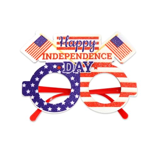 yanwuwa Unabhängigkeitstag-Brille, Brillen, Party, Feiern mit und Geist, Festlichkeiten, US-Buchstaben-Dekorationen yanwuwa Unabhängigkeitstag-Brille, Brillen, Party, Feiern mit und Geist, Festlichkeiten, US-Buchstaben-Dekorationen von yanwuwa