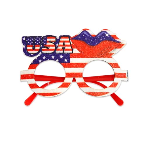 yanwuwa Unabhängigkeitstag-Brille, Brillen, Party, Feiern mit und Geist, Festlichkeiten, US-Buchstaben-Dekorationen yanwuwa Unabhängigkeitstag-Brille, Brillen, Party, Feiern mit und Geist, Festlichkeiten, US-Buchstaben-Dekorationen von yanwuwa