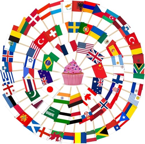100 Pièces Drapeaux Grèce Cure, Mini Bâton de Cocktail Drapeau pour Sandwich Nourriture Cupcake Toppers Vaisselle Fruits Pub Fête Décoration 100 Pièces Drapeaux Grèce Cure, Mini Bâton de Cocktail Drapeau pour Sandwich Nourriture Cupcake Toppers Vaisselle Fruits Pub Fête Décoration von yayafunfun