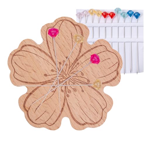 ycezw Magnetische Nadel Nadel Organizer | Zubehör aus Holz Druck für Stickerei Kreuzstich Strickwaren ycezw Magnetische Nadel Nadel Organizer | Zubehör aus Holz Druck für Stickerei Kreuzstich Strickwaren von ycezw